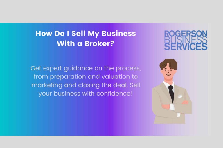 How do I sell my business with a broker in California