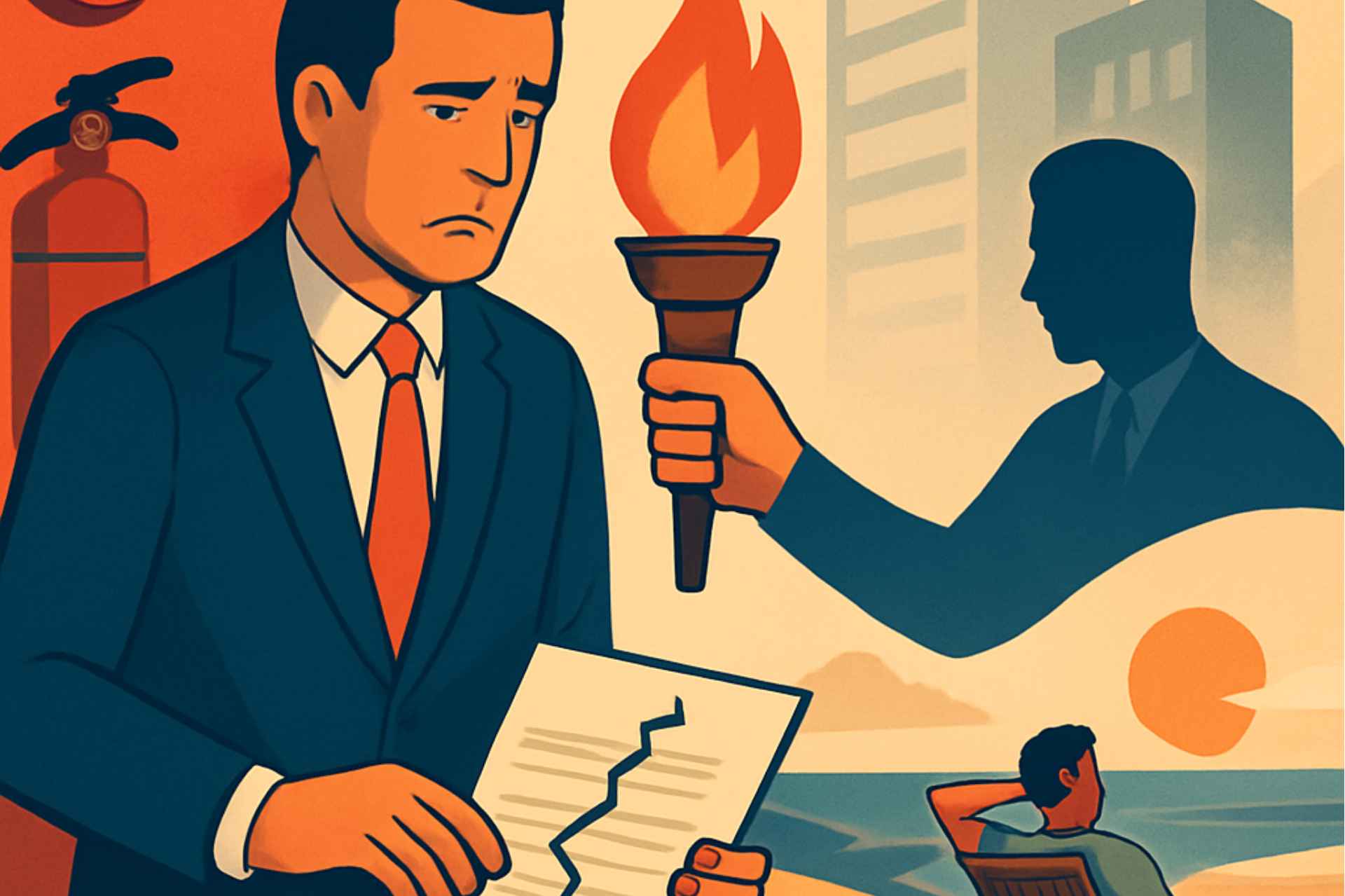 Digital art about A Cautionary Tale of the Failed Handoff
