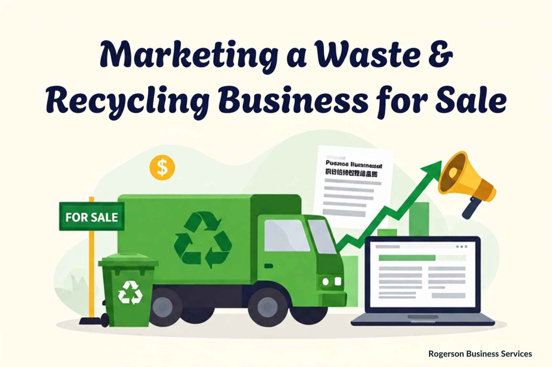 Image about this topic: Marketing a Waste & Recycling Business for Sale