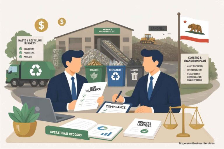 Closing & Transition Planning for a Waste & Recycling Business